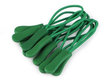 Zipper Schlaufe/ Reißverschlussanhänger Grasgrün